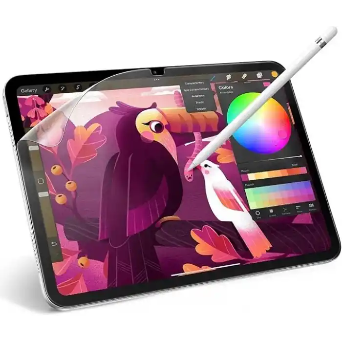 Engo Apple iPad Air 5. Nesil 10.9 İnç İle Uyumlu Paperfeel Ekran Koruyucu Kağıt Hissi Veren Dokulu Mat Yüzey, Pencil Kullanımı, Not Alma Ve Çizim İçin