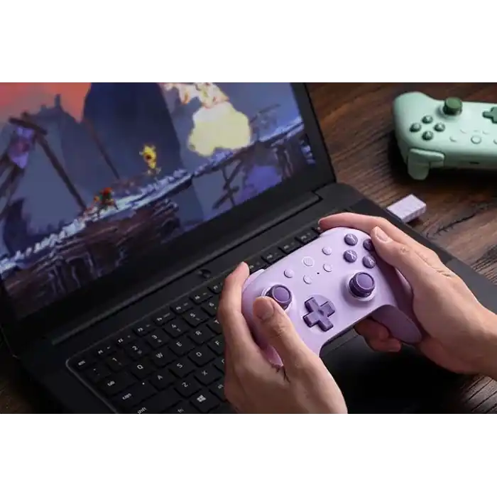 8BITDO ULTIMATE 2C KABLOSUZ KUMANDA - MOR