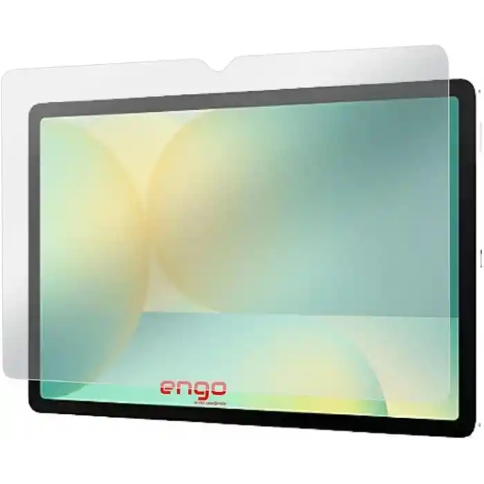 Engo Samsung Galaxy Tab S10 Fe 10.9 İnç İle Uyumlu Mat Ekran Koruyucu 9H Temperli Kırılmaz Esnek Nano Cam, Parmak İzi Bırakmayan Yansıma Ve Parlama Önleyici Koruma