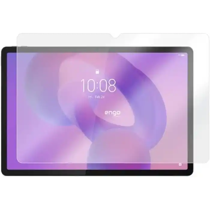 Engo Lenovo Idea Tab Pro 12.7 İnç İle Uyumlu Mat Ekran Koruyucu 9H Temperli Kırılmaz Esnek Nano Cam, Parmak İzi Bırakmayan Yansıma Ve Parlama Önleyici Koruma