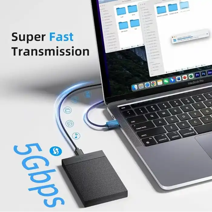 SAN ZANG MASTER 2,5 inç SSD Muhafaza USBden USB-cye Siyah