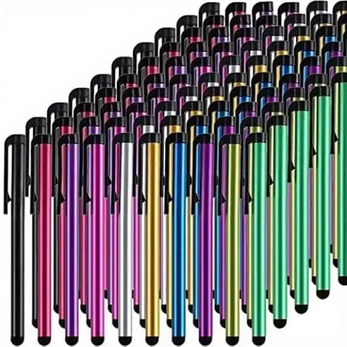 5 ADET tablet kalemi tablet için dokunmatik ekran Stylus Pen Touch Pen cep telefonu kalemi tabletler için giriş