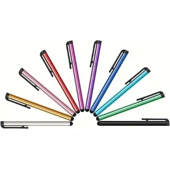 5 ADET tablet kalemi tablet için dokunmatik ekran Stylus Pen Touch Pen cep telefonu kalemi tabletler için giriş