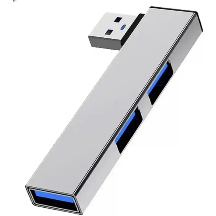 Lunatic 1360 USB 3.0 Hub 3 Portlu Çoklayıcı Çoğaltıcı Dönüştürücü Çevirici Adaptör 3 Port Tek bir portu USB 3.0 ve 2 adet USB 2.0 bağlantı noktasına dönüştür Filmleri, fotoğrafları dosyaları aktarın
