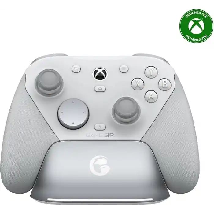 GameSir G7 Pro Wired Controller for Xbox Series X|S, Xbox One, Wireless Gamepad for PC&Android with TMR Sticks, Hall Effect Analog Triggers, 1000Hz Polling Rate, 3.5mm Audio Jack - White