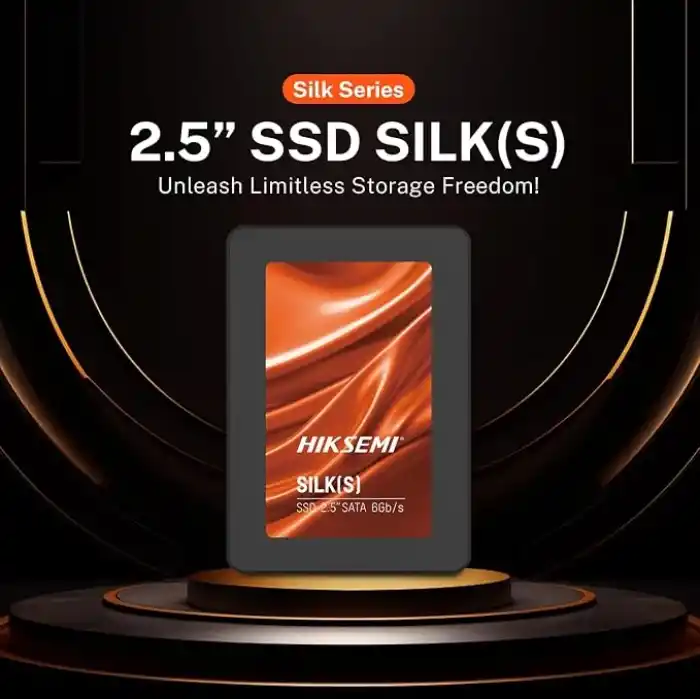 Hiksemi SILK(S) 512GB 2.5 SATA 3.0 SSD 530MB/s Okuma 450MB/s Yazma