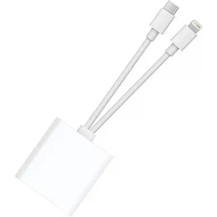 Lunatic 8360 Type-C Lightning Kart Okuyucu Micro SD TF Hafıza Kart Adaptörü Çevirici Çoklayıcı Sdhc