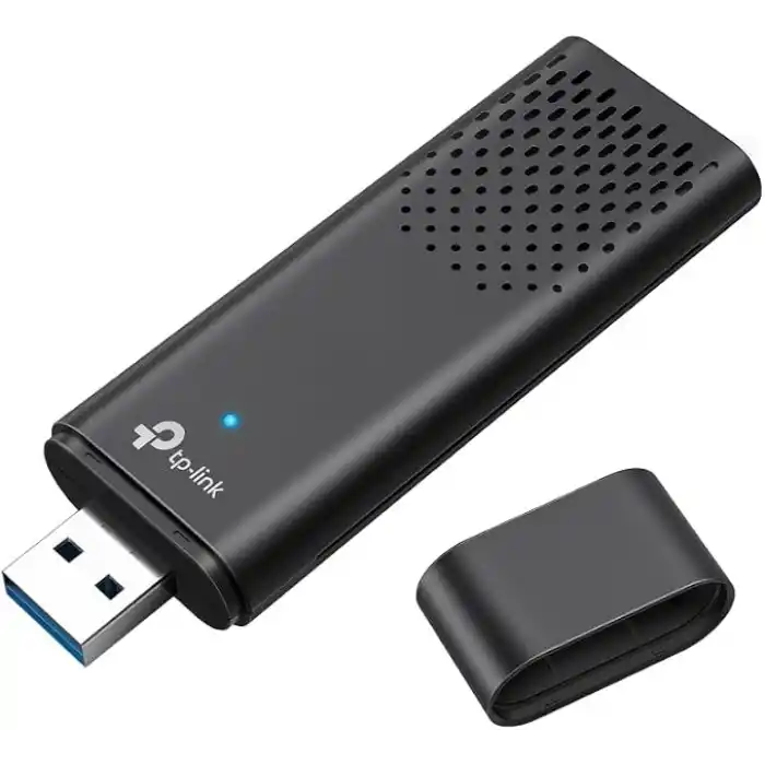 TP-Link WiFi Stick 6 güçlü AX1800Mbps, Archer TX20U, WLAN USB adaptörü, WLAN dongle, USB 3.0 Dual-Band, 2.4G/5GHz, MU-MIMO, WPA3, Windows 11/10 ile uyumlu
