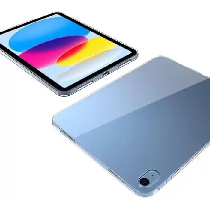 iPad 11. Nesil A16 ile Uyumlu Şeffaf Kılıf Silikon Tablet Kılıfı Ultra İnce Buzlu Şeffaf Kılıf (iPad 11. Nesil A16)