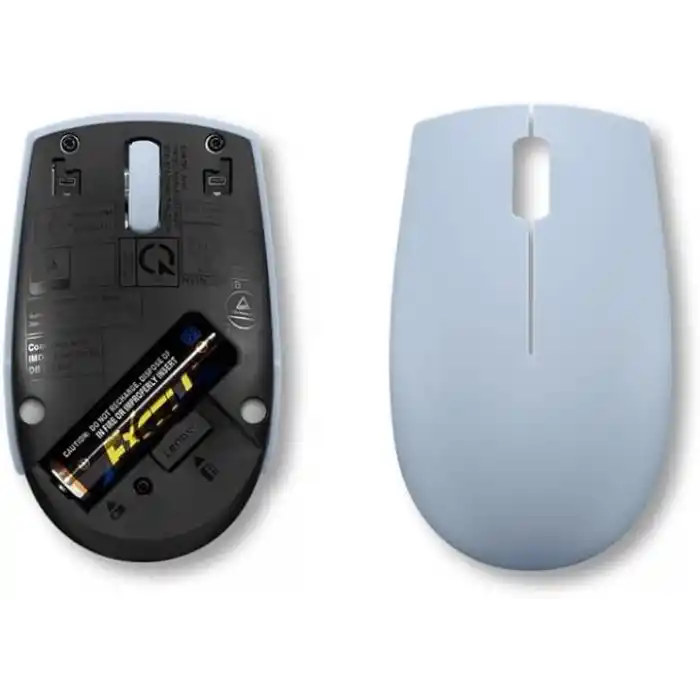 Lenovo 300 Kablosuz / Wireless Compact Mouse, Buz Mavi