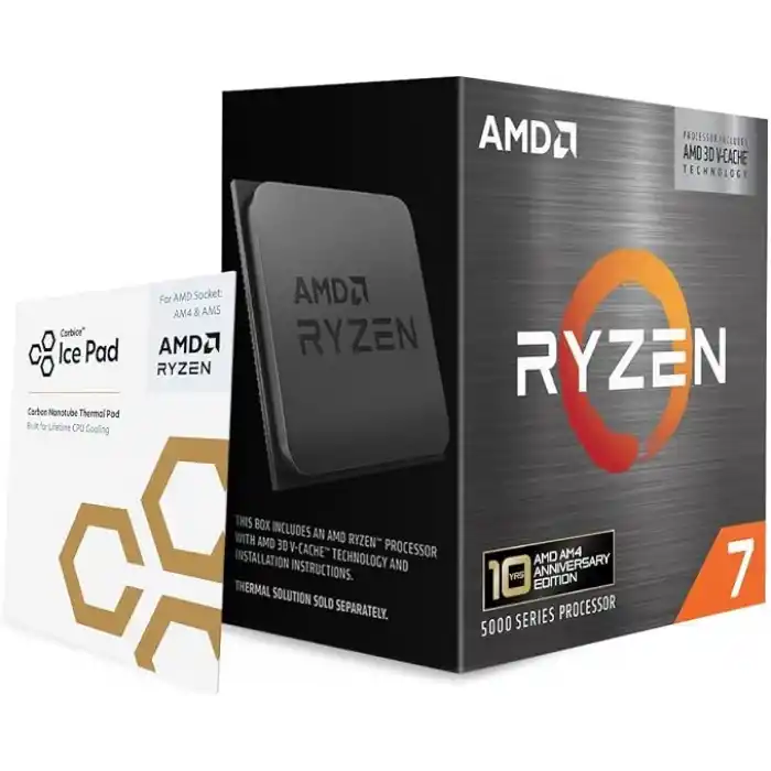 AMD CPU AM4 BOX RYZEN 7 5800X3D 100-100000651POF 8C/16T/3.4-4.5GHZ/105W