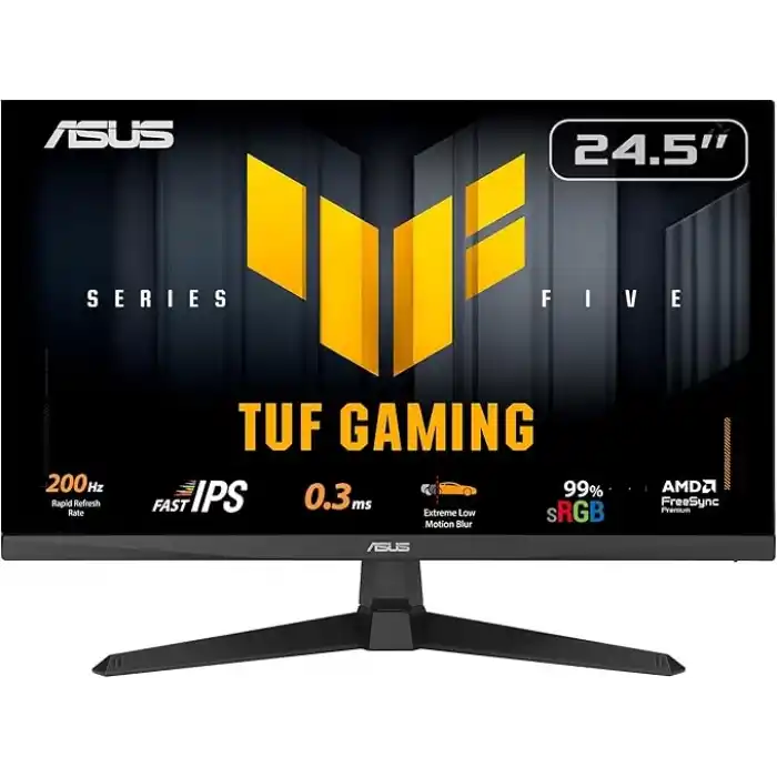 ASUS TUF Gaming VG259Q5A 24 İnç 1080p 200Hz Fast IPS Gaming Monitör