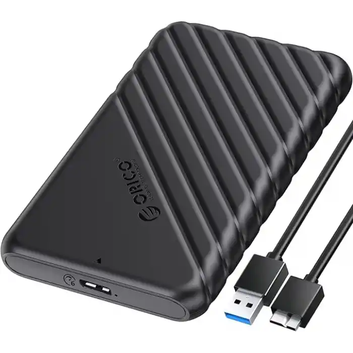 ORICO USB3.0 2.5 inç Hdd 6TB Ssd Harici Slim Harddisk Kutusu,, Siyah