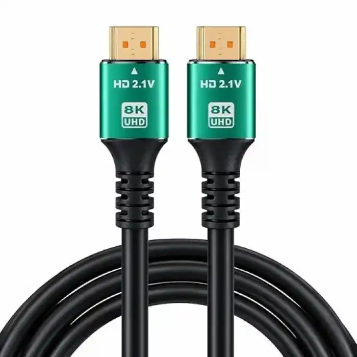HDMI 2.1 8K Ultra HD Kablo 48Gbps 4K 120Hz Altın Uçlu 2 Metre