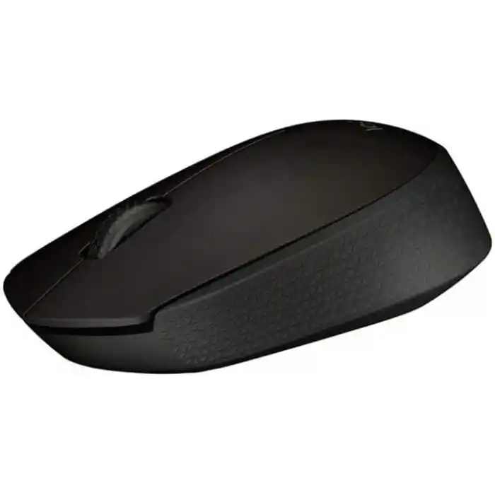 Logitech B170 Optik USB Alıcılı Kablosuz Mouse, Sağ ve Sol Elle Kullanıma Uygun, 12 Ay Pil Ömrü, Siyah