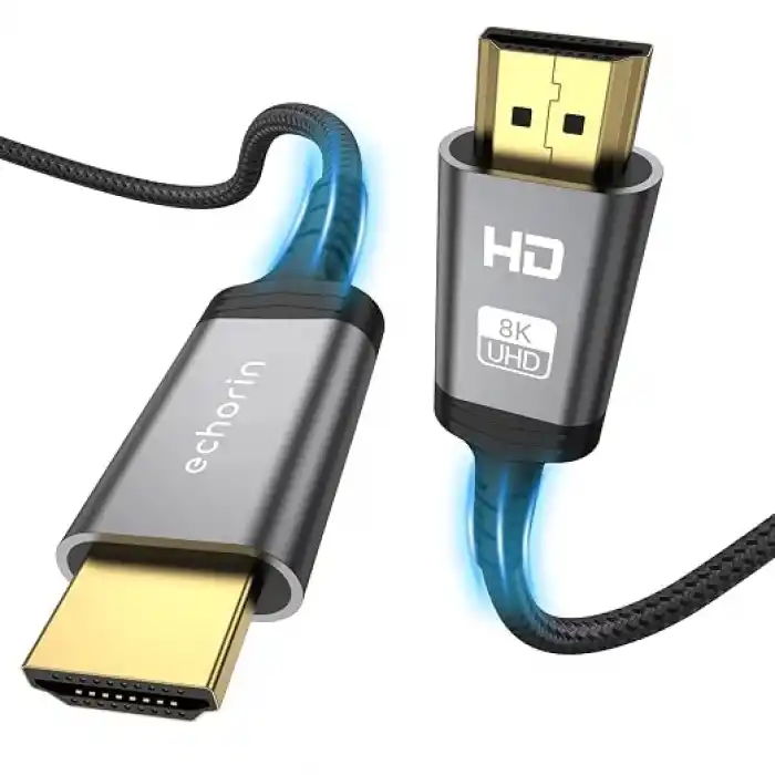 (3 metre) HDMI 2.1 Kablo 8K 60Hz 4K 120Hz 48Gbit/s Yüksek Hızlı, HDMI Kablo TV/PS5/PS4/ Xbox Series X/Monitör ile uyumlu