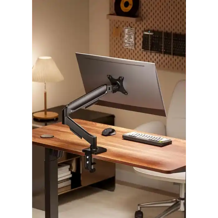 Voltix Monitör Tutucu 17 - 32 Ekranlar için 9kg Taşıyabilir, LCD LED Amortisörlü VESA Monitör Tutucu