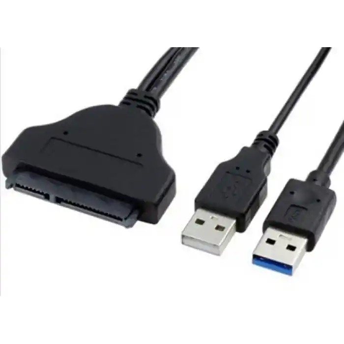 Alfais 5142 Usb 3.0 2.5 3.5 İnç Sata Ssd Hdd Harddisk Çevirici Dönüştürücü Adaptör Kablosu