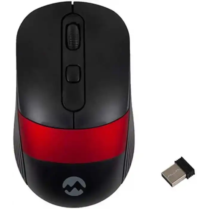 Everest SM-18 Usb Siyah/Kırmızı 2.4Ghz Optik Kablosuz Mouse