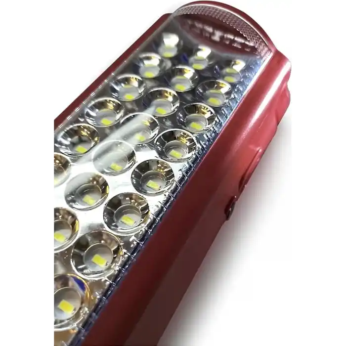 Kamp Lambası ve Portatif Işıldak Usb Şarj 6v Akülü 80 Saat - 3 gün Aydınlatma 24 Smd Led Işıldak Lamba 220v Şarj - USB Şarj Çıkışlı