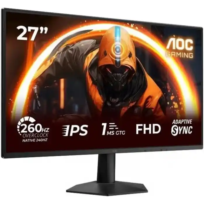 AOC 27G50Z 27″ 260Hz(OC) 0.3ms Full HD FreeSync Fast IPS Oyuncu Monitörü