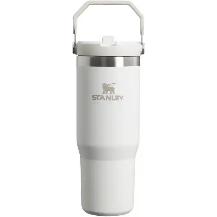 STANLEY IceFlow Flip Straw Tumbler Pipetli Termos Su Şişesi 0.89 Litre - Frost | Paslanmaz Çelik