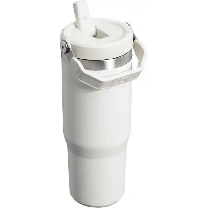 STANLEY IceFlow Flip Straw Tumbler Pipetli Termos Su Şişesi 0.89 Litre - Frost | Paslanmaz Çelik