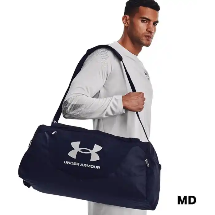 Under Armour UA Undeniable 5.0 Duffle SM Unisex Yetişkin Spor Çanta Midnight Navy / Midnight Navy / Metallic Silver Tek Beden