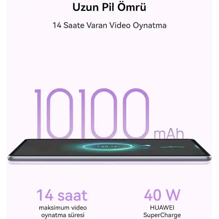 HUAWEI MatePad 11.5 2025 Tablet 2.5K 120Hz Göz Dostu PaperMatte Ekran, 8+256GB, 10100 mAh Pil, 40W SuperCharge, WiFi 6, Bluetooth 5.2, HUAWEI Notes, Dörtlü Hoparlör, Ayrılabilir klavye, Uzay Grisi