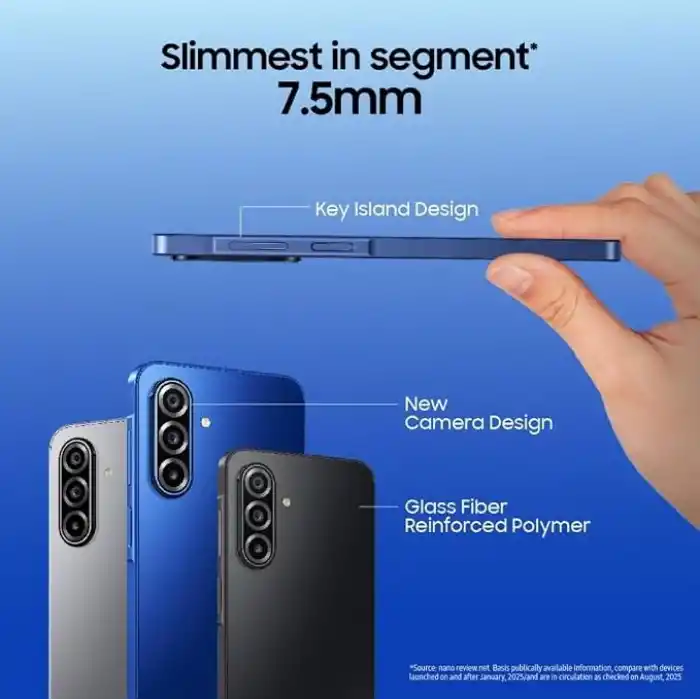 Samsung Galaxy A17 5G (6 GB RAM, 128 GB Depolama) | 50 MP Titreşimsiz Kamera | Süper AMOLED | Corning Gorilla Glass Victus | 7,5 mm Şık | Ai (Yapay Zeka) (Gri)