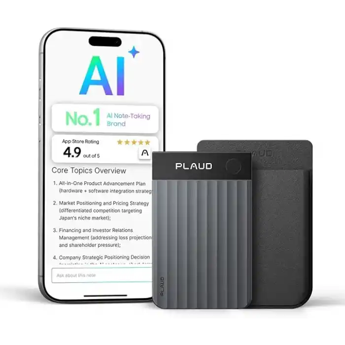 Plaud Note Pro AI Ses Kaydedici Toplantı Çağrıları için Yazıya Yazma ve