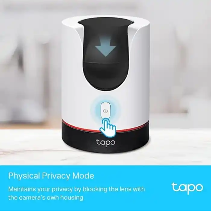 Tapo C225, 2K QHD Wi-Fi Güvenlik Kamerası, Yapay Zeka Desteği, Hareket Tespit ve Takibi, 360°, Renkli Gece Görüşü, Çift Yönlü Sesli İletişim, Bulut/Yerel Depolama, Bebek Ağlaması Tespiti