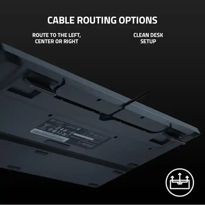 Razer Ornata V3 X - Düşük Profilli Oyun Klavyesi (Sessiz Membran Anahtarlar, Sıvı Dökülmesine Dayanıklı Tasarım, Ergonomik Bilek Desteğ) TR Düzeni | Siyah