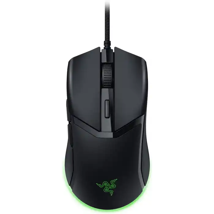 Razer Cobra - Chroma RGBye sahip hafif kablolu oyun faresi (tüy hafifliğinde 57g, 3-Nesil optik fare anahtarları, gövde altı aydınlatmalı Chroma aydınlatma, hassas sensör ayarları) Siyah