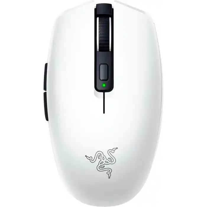 Razer Orochi V2-950 saate kadar pil ömrüne sahip mobil kablosuz oyun faresi (Ultra hafif tasarım, HyperSpeed Kablosuz ve Bluetooth, 2. Nesil Mekanik Fare Anahtarları) Beyaz