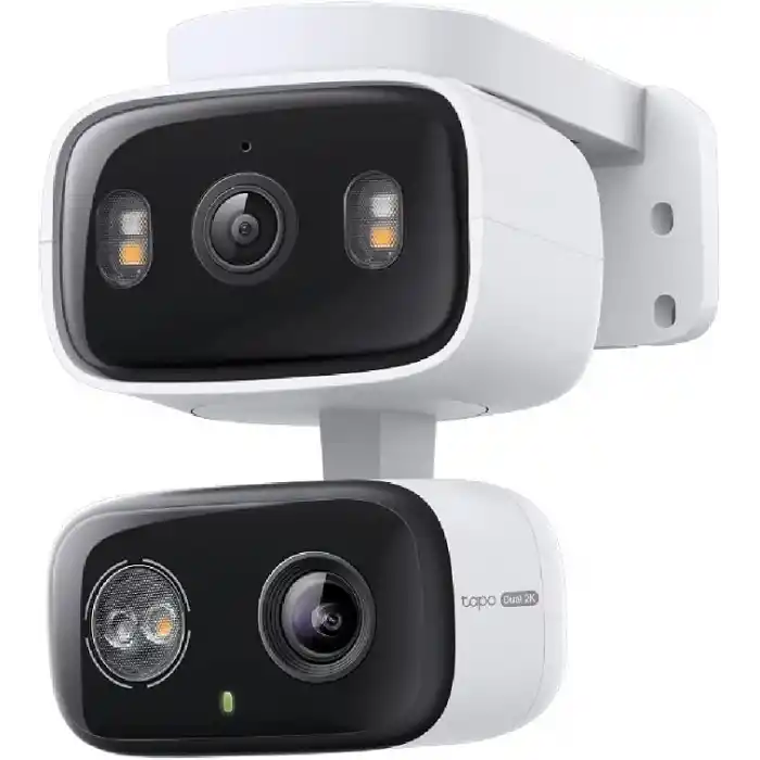 Tapo C246D | 2K 3MP Çift Lensli Akıllı Güvenlik Kamerası | Pan/Tilt | İç ve Dış Mekan | IP65 | AI Hareket, Kişi ve Evcil Hayvan Algılama | Renkli Gece Görüşü | Çift Yönlü Ses