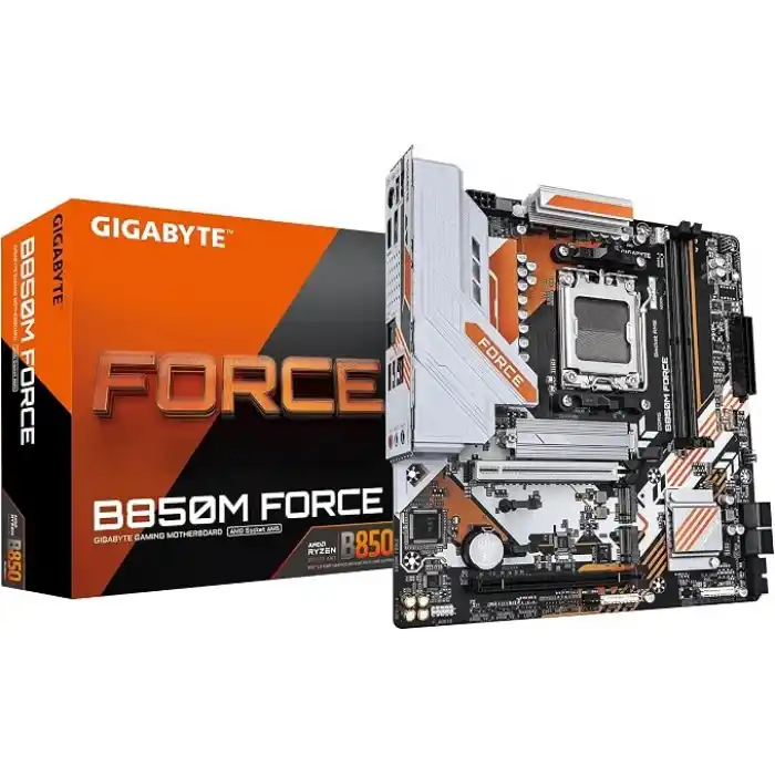 GIGABYTE ANAKART AMD AM5 MATX B850M FORCE