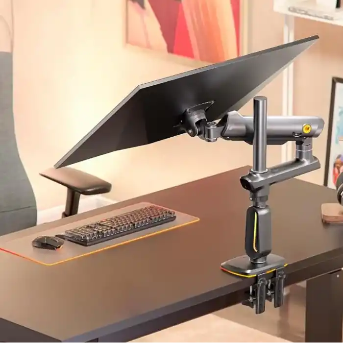 NB Ergonomic NB F7-Gaming, 32-60inch RGB aydınlatma Profesyonel Oyuncu Monitör Standı