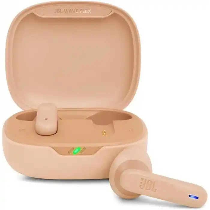 JBL Wave Flex, Kablosuz Kulakiçi Kulaklık, Bej