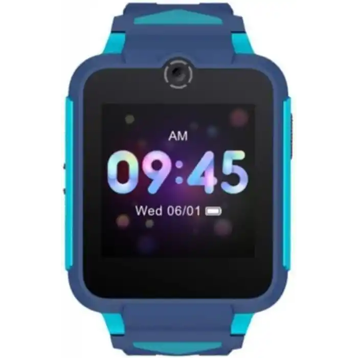 TCL MT42 Akıllı Çocuk Saati, 1.54 İnç, 2 MP Kamera, 850mAh, Hızlı Şarj, Suya Dayanıklı, Mavi