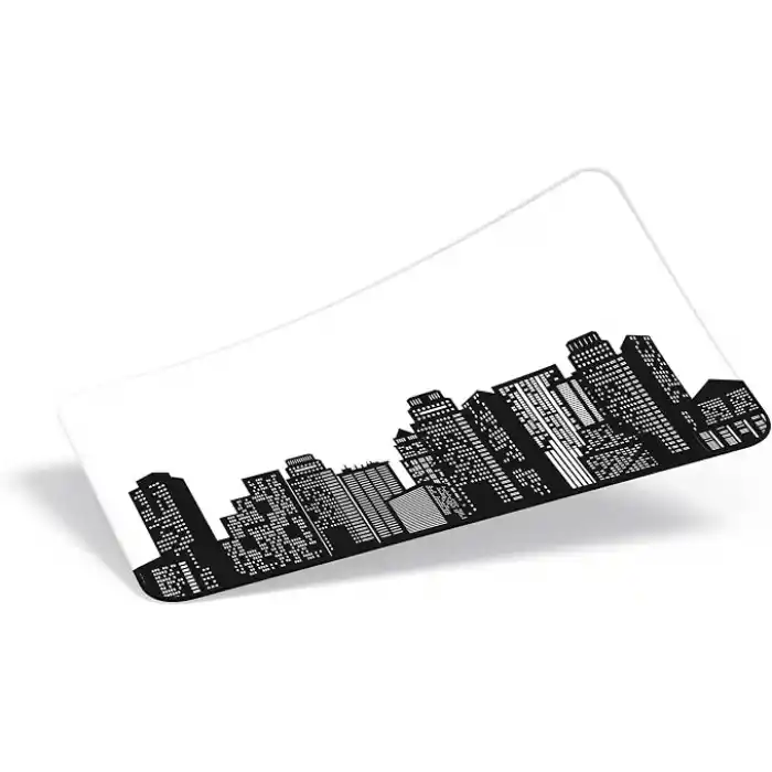 Minesk 90X40 CM XXL Gaming Mouse Pad [High Density Hybrid Kumaş] [Kaymaz Taban] [Yüksek Çözünürlüklü Baskı] Fare Altlığı Oyuncu Mousepad (The City)