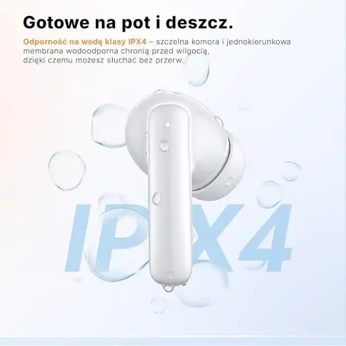 T13 Pro Bluetooth Kulaklık 6.0-50 dB Anc 4 Mics. ENC IPX4-0.045 sn. (Beyaz)
