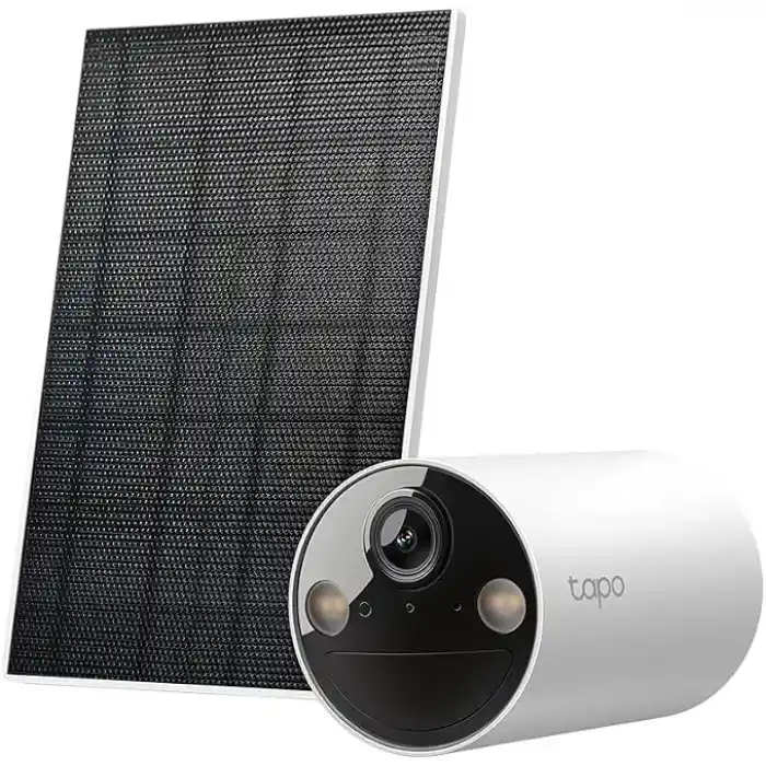 Tapo C410 KIT, 2K 3MP, Renkli Gece Görüşü, Şarj Edilebilir, IP65 Sertifikalı, Yerel/Bulut Depolama, 110° Açılı, Güneş Paneli Dahil, Kablosuz Bataryalı Güvenlik Kamerası Kiti