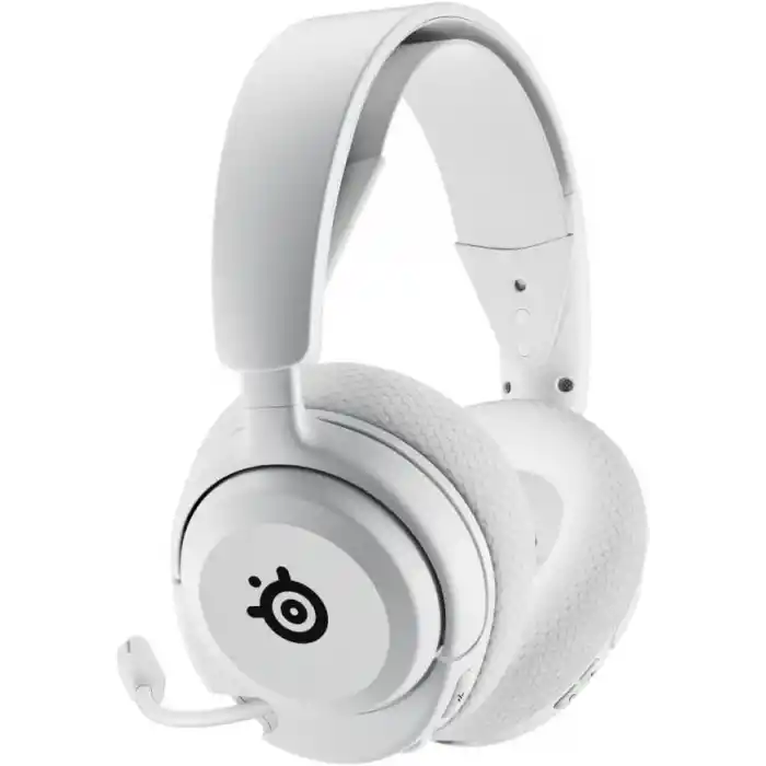 SteelSeries Arctis Nova 5 Wireless ve Bluetooth Kablosuz Oyuncu Kulaklığı Beyaz