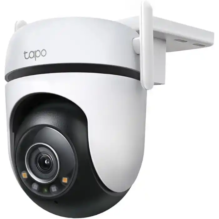 Tapo C520WS, 2K QHD Dış Mekan Wi-Fi/Ethernet Güvenlik Kamerası, Hareket Tespit/Takibi, 360°, IP66 Su Geçirmez, Renkli Gece Görüşü, Çift Yönlü Ses, Bulut/Yerel Depolama, Sesli ve Işıklı Alarm