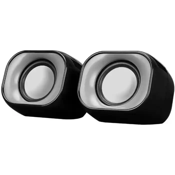 HP DHS-2111 2.0 Mini Taşınabilir Multimedya Speaker Hoparlör, Siyah
