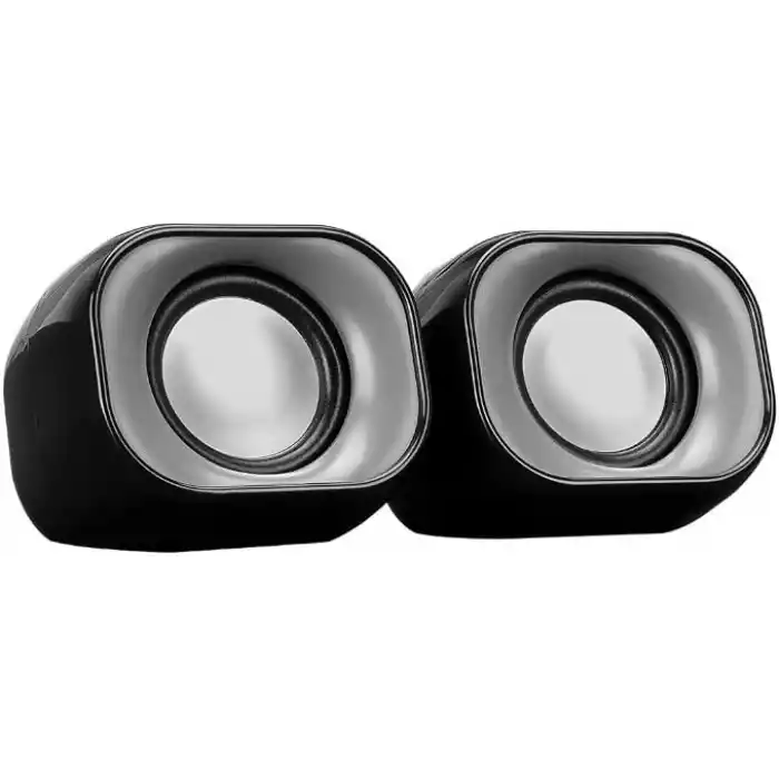 HP DHS-2111 2.0 Mini Taşınabilir Multimedya Speaker Hoparlör, Siyah