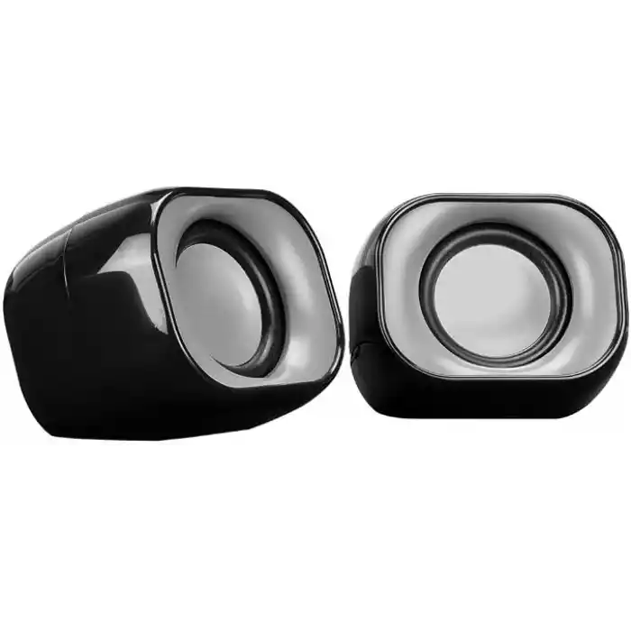 HP DHS-2111 2.0 Mini Taşınabilir Multimedya Speaker Hoparlör, Siyah