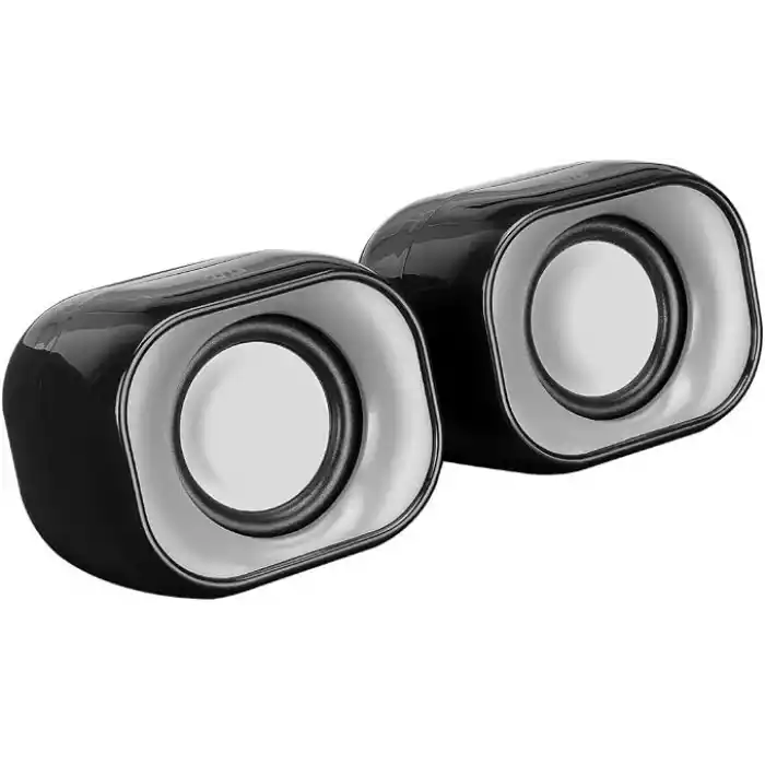 HP DHS-2111 2.0 Mini Taşınabilir Multimedya Speaker Hoparlör, Siyah