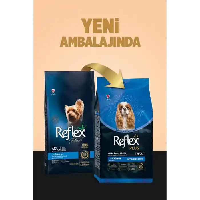 REFLEX PLUS MS Somonlu Köpek Maması 8 Kg